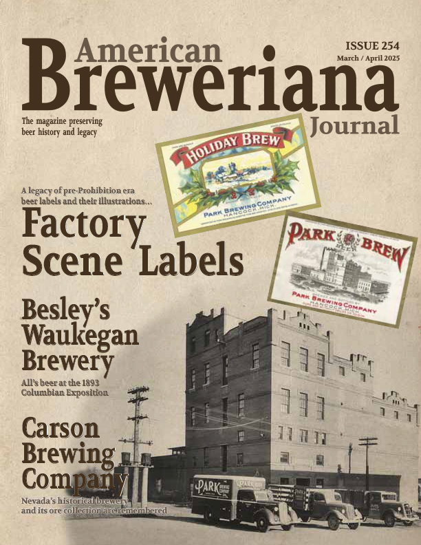 American Breweriana Journal, Number 254